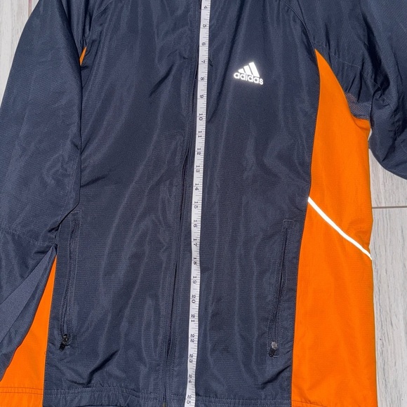 Adidas Climaproof Jacket Men’s Size Medium Dark Gray Zip Up Outdoors Casual - Picture 5 of 9